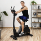 Велотренажер Gymtek XB4500 золотой. Электромагнитный, до 140 кг, 16 программ, для дома, фитнеса - изображение 8