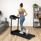 Бігова доріжка Gymtek XT550 синя: Електрична, 2.0 к.с., 12 км/год, 3 Нахили, 12 програм. До 120 кг, Складна для дому, MP3/AUX - зображення 10