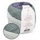 Laines du Nord Poema Cashmere, Морозний аквамарин №102, пряжа з альпаки та вовни, 100 г / 500 м, для в'язання шарфів, снудів, светрів, кардиганів - зображення 1