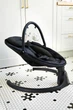 Заколисуючий центр гойдалка MoMi Kenani Onyx Black для новонароджених дітей електронна гойдалка шезлонг для немовлят гойдалка дитяча для малюків від народження дитячий шезлонг з перших днів життя - зображення 2