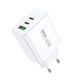 Зарядний пристрій Remax Kiddy 3 порти, USB + Type-C*2 40W (RP-U123) - зображення 1