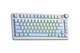 Механічна бездротова (Bluetooth + 2,4G) клавіатура з HOT SWAP AULA AU75, RGB, Star Vector switch, 81key, Mac/Win УКР/АНГЛ Light Blue Grey /Блакитно сіра (AU75LBG) - зображення 3