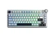 Механічна бездротова (Bluetooth + 2,4G) клавіатура з HOT SWAP AULA AU75, RGB, Star Vector switch, 81key, Mac/Win УКР/АНГЛ Blue White Dark Purple/Синій Білий (AU75BWDP) - зображення 3