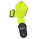 Ремень для гитары DIMARZIO NYLON WITH LEATHER ENDS (NEON YELLOW) - изображение 1