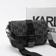Чоловіча сумка через плече в стилі Karl Lagerfeld Black - зображення 3