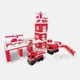 Конструктор DOLONY TOYS Пожежна частина в пластиковому боксі 248 дет (013888/01) - зображення 2
