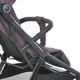 Дитяча прогулянкова Коляска EL CAMINO BEYA (ME 1127-B Vintage Plum) з чохлом на ніжки - зображення 8