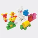 Конструктор DOLONY TOYS Звірята в пластиковому боксі 266 дет (013888/05) - зображення 2