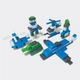 Конструктор DOLONY TOYS Аеродром в пластиковому боксі 162 дет (013888/09) - зображення 2