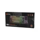Клавиатура игровая Meetion MK14 Bluetooth 5.0 2.4G USB-C с RGB-подсветкой аккумулятор 4000 мАч черная (MK14b) - изображение 9