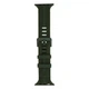Ремінець Watch Band Silicone Shine для Apple Watch 49 / Watch 45/ Watch 44 / Watch 42 mm Military Green - зображення 1