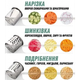 Мясорубка электрическая с шинковницей Crownberg 3200 Вт CB00421688 - изображение 5