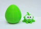 Сюрприз яйцо + Фигурка Ам Ням 5х6см малыш в яйце монстрик Om Nom Cut the Rope амням нямням - изображение 4