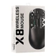Беспроводная компьютерная мышь TWolf X8 аккумуляторная 2.4G + Bluetooth, черная - изображение 3