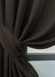 Комплект коротких штор VR-Textil Льон-блекаут № 1180ш Венге 130х170см 2 шт (35-0338) - зображення 3