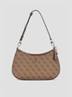 Сумка жіноча GUESS Noelle Quattro G, світло-коричнева - зображення 1