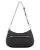 Жіноча сумка GUESS Noelle Quattro G, чорна - зображення 4