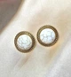 Жіночі сережки "Намистини мармурові" 2.5см jewelry Мармурові - зображення 1