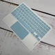 Чохол з клавіатурою та мишкою FegishCase Apple iPad 11 (2025) A16 Ukrainian keyboard, Blue - зображення 3