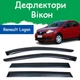 Дефлекторы боковых окон Renault Logan II Рено Логан 2 седан 2013- ветровики - изображение 1
