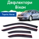 Дефлекторы боковых окон Toyota Verso Тойота Версо 2009- ветровики - изображение 1