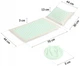 Mata zdrowotna do akupresury Neo Sport 190201 z kolcami z poduszką 70 x 44 cm Szaro-miętowa (5903890603618) - obraz 3