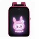 Рюкзак Sobi Pixel Max SB9703 Pink екраном - зображення 1