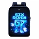 Рюкзак Sobi Pixel Max SB9703 Blue с LED экраном - изображение 1