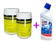 Sanidenn PLUS 1800 г (2 упаковки по 900 г). Препарат для очисних споруд і септиків. Розріджує, очищує, знежирює - зображення 1