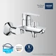 Смеситель для ванны GROHE QuickFix StartEdge 24198001 - изображение 2