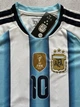Футбольна форма Мессі Messi Аргентина 24 (130 - 140 см) біло-голуба - зображення 5