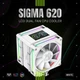 Кулер процессорный GameMax SIGMA 620 WH - изображение 7