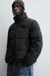 Дута куртка Zara чорний 3918/415/800 M - изображение 6