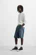 Шорти Zara Straight Fit синій 8062/480/400 31 - изображение 3