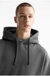 Худі Pull & Bear сірий 7590/513/612 S - зображення 4