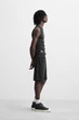 Шорти Zara Straight Fit вугільний чорний 8062/480/822 36 - изображение 4