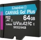 Карта памяти Kingston microSDXC Canvas Go! Plus 64Gb Class 10 UHS-1 U3 (SDCG3/64GBSP) [61061] - изображение 2