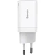 Сетевое зарядное устройство Baseus Super Si Pro Quick Charger 30w 1Type-C + 1USB (CCSUPP-E02) White [69676] - изображение 1