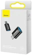 Переходник Baseus Ingenuity Series Mini OTG Adaptor USB-C to USB-A Black (ZJJQ000001) [78667] - изображение 3