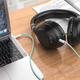 Кабель Hoco UPA19 AUX-AUX 2m Black (759894) [75837] - изображение 5