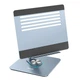 Подставка для ноутбука Hoco PH52 Plus Might Metal Rotating Tablet Desktop Holder Grey [82815] - изображение 2