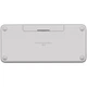 Клавиатура Logitech K380s Pebble Keys 2 Bluetooth White (920-011852) [96064] - изображение 4