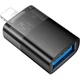 Переходник Hoco UA36 Lightning Male to USB-A Female OTG Black [140343] - изображение 2