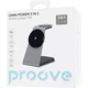 Беспроводное зарядное устройство Proove Omni Power 3in1 Gray (WSOP15020003) [103728] - изображение 3