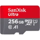 Карта пам'яті SanDisk microSDXC 256GB UHS-I Ultra A1 + SD Adapter (SDSQUAC-256G-GN6MA) [100887] - зображення 2