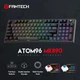 Клавиатура Fantech Atom96 MK890 Blue Switch Gray [115624] - изображение 4