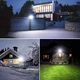 Вуличний LED прожектор 10W (IP68 Водонепроникний), Холодне біле, 220V, Для саду/фасаду - зображення 3
