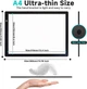 Світловий планшет A4 для малювання та алмазної мозаїки (Light Pad), USB, Регульована яскравість - зображення 2