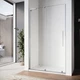 Двері у нішу Koer Walk-In розсувні Sr SD07-120x200-L-TR-01 прозоре скло Easy Clean 8мм Хром KR5686 - зображення 2