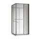 Душова кабіна без піддону Koer SR SC09-90x90x200-L-TR-07 прозоре скло Easy Clean 6мм Графіт (KR5685) - зображення 1